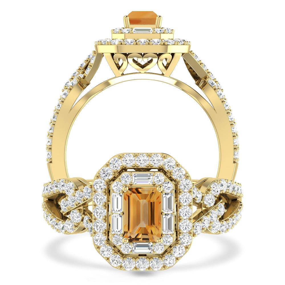 Yellow Gold - Citrine