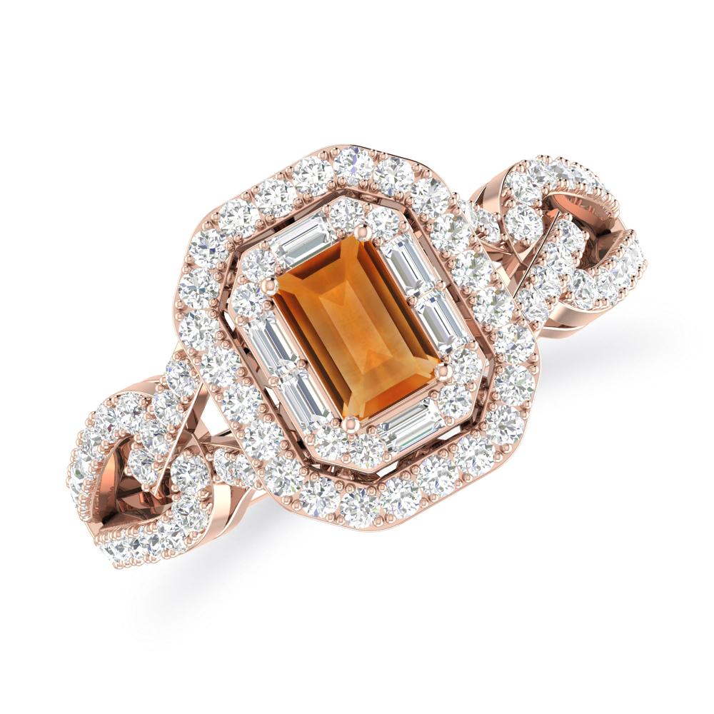 Rose Gold - Citrine