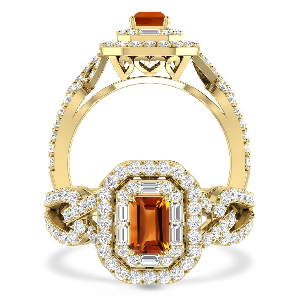 Yellow Gold - Citrine