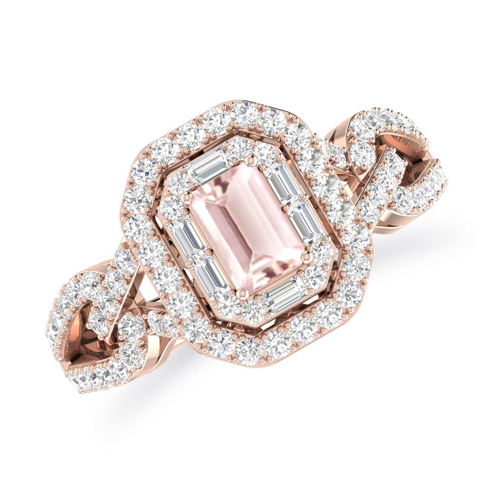 Rose Gold - Morganite