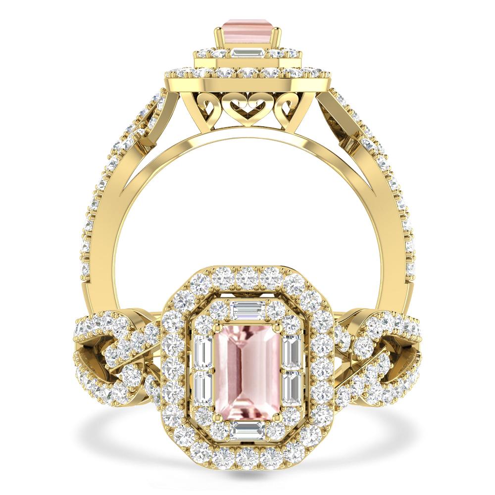 Yellow Gold - Morganite