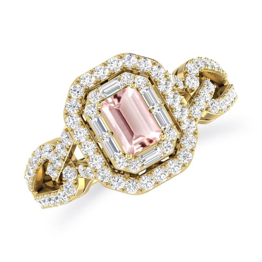 Yellow Gold - Morganite