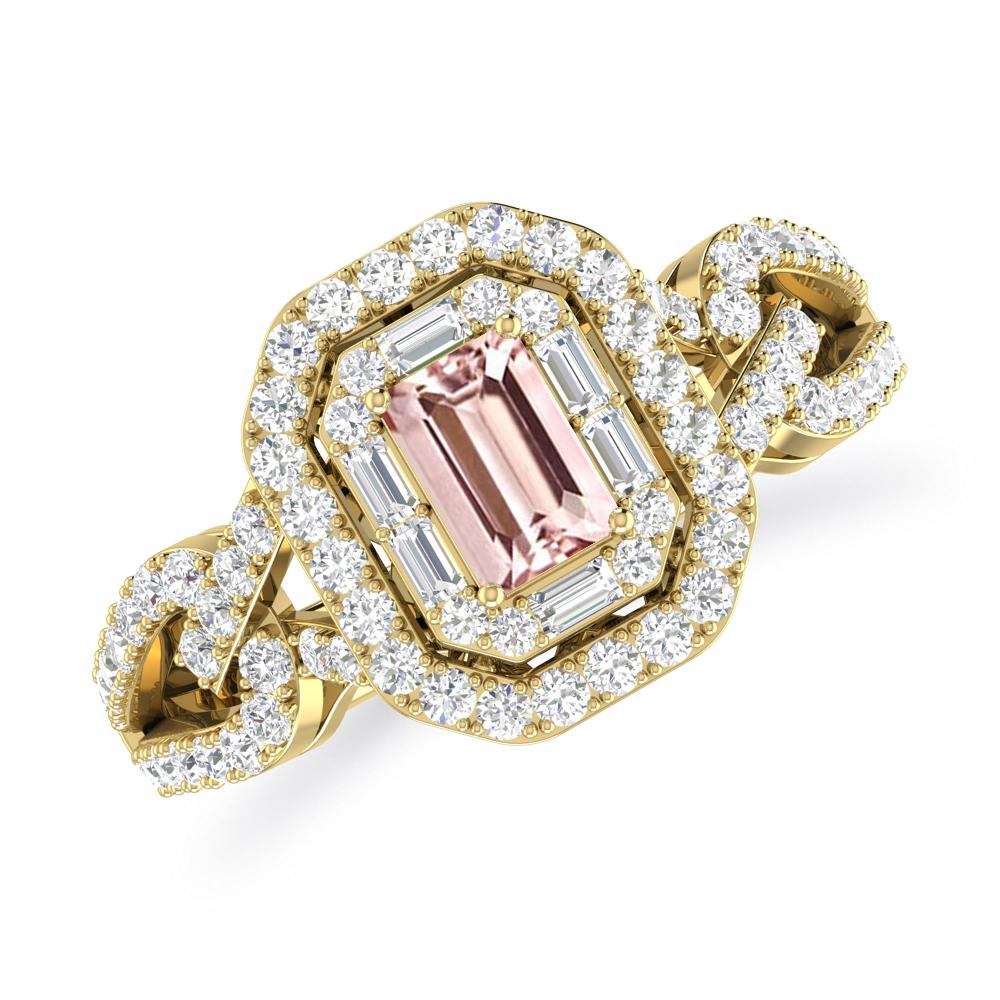 Yellow Gold - Morganite