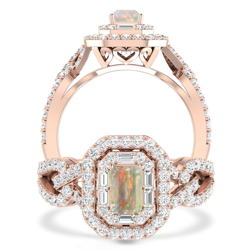 Rose Gold - Opal