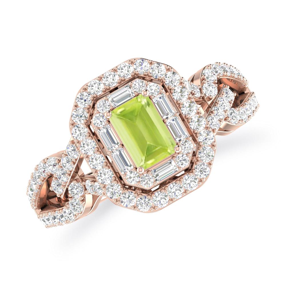 Rose Gold - Peridot