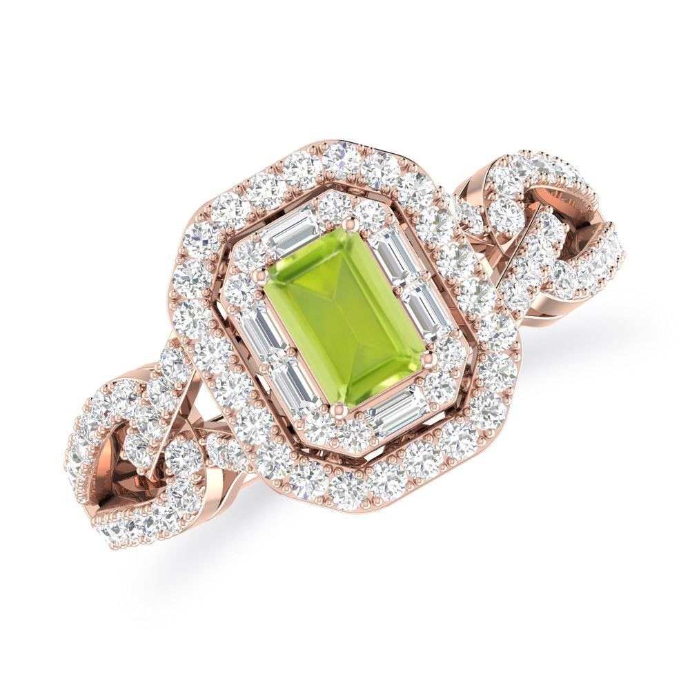 Rose Gold - Peridot