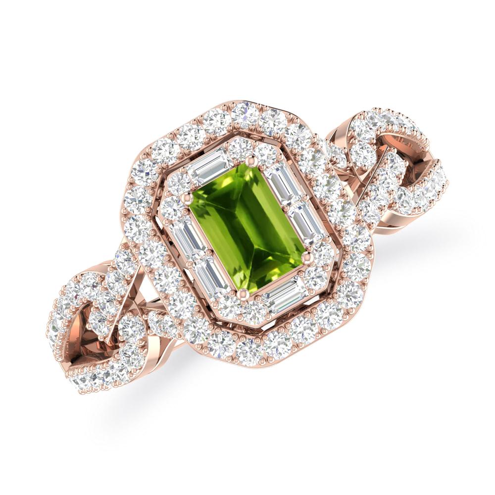 Rose Gold - Peridot