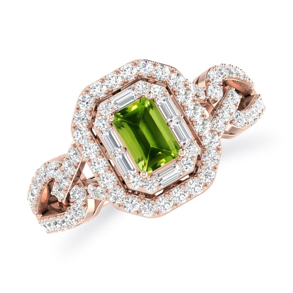 Rose Gold - Peridot