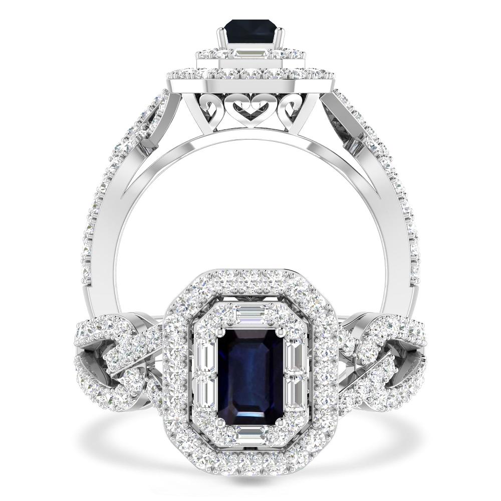 White Gold - Sapphire