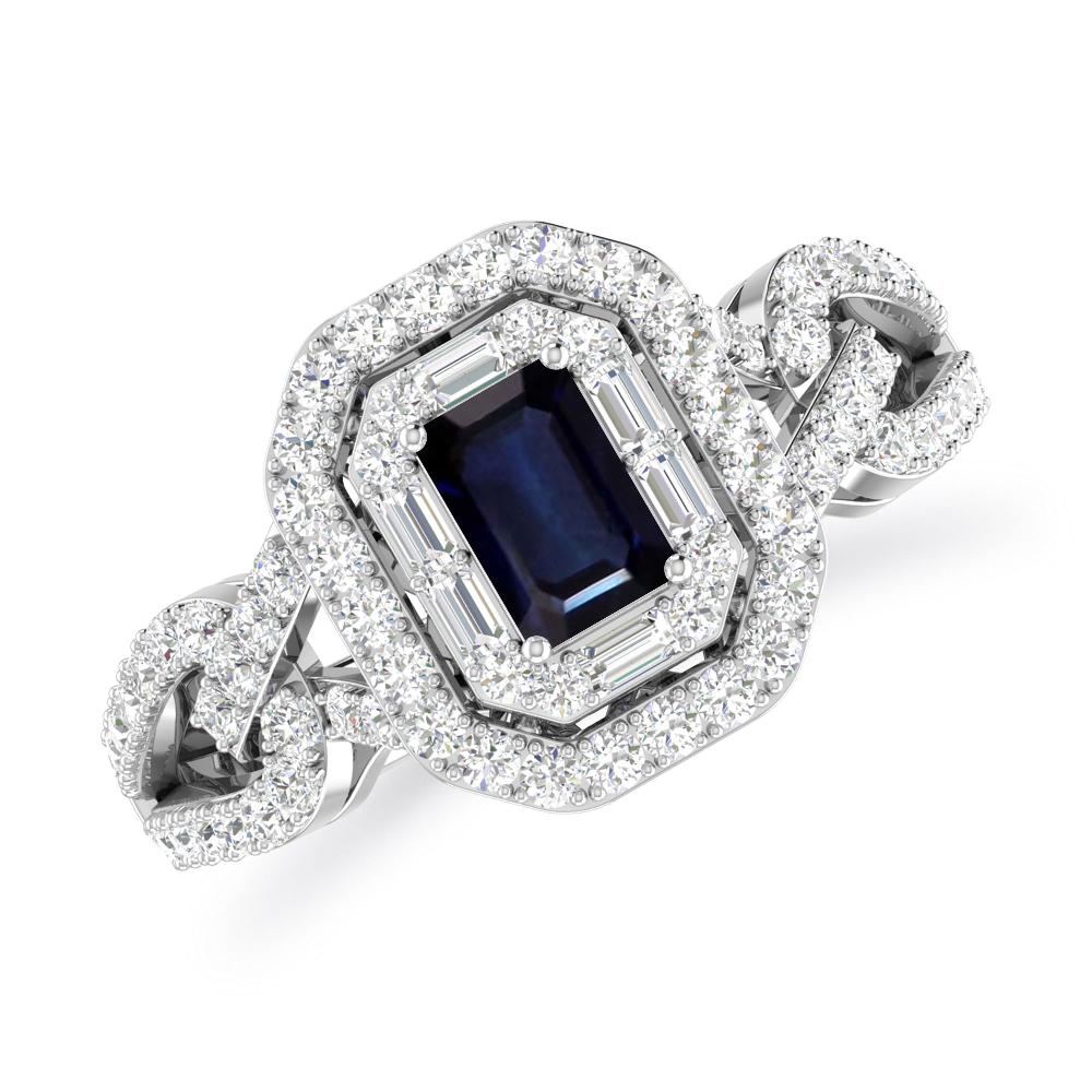 White Gold - Sapphire