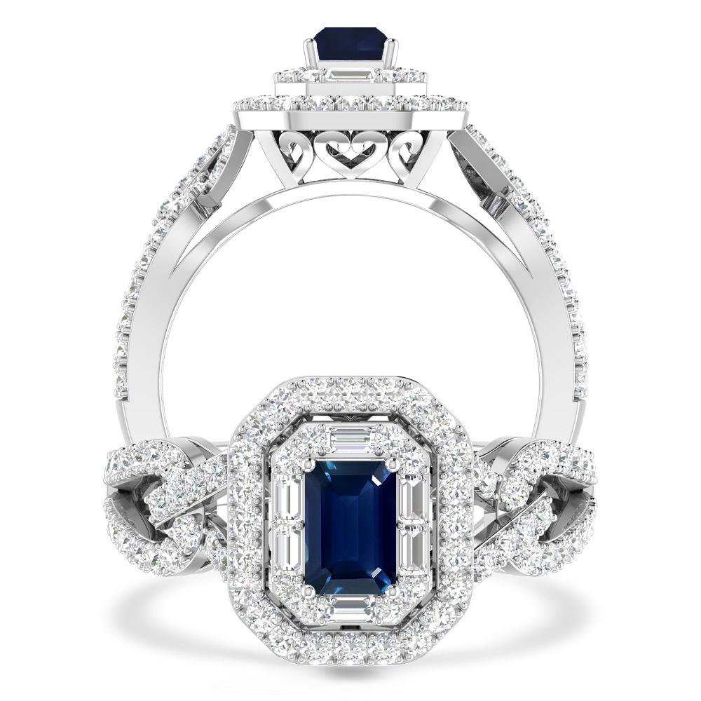 White Gold - Sapphire