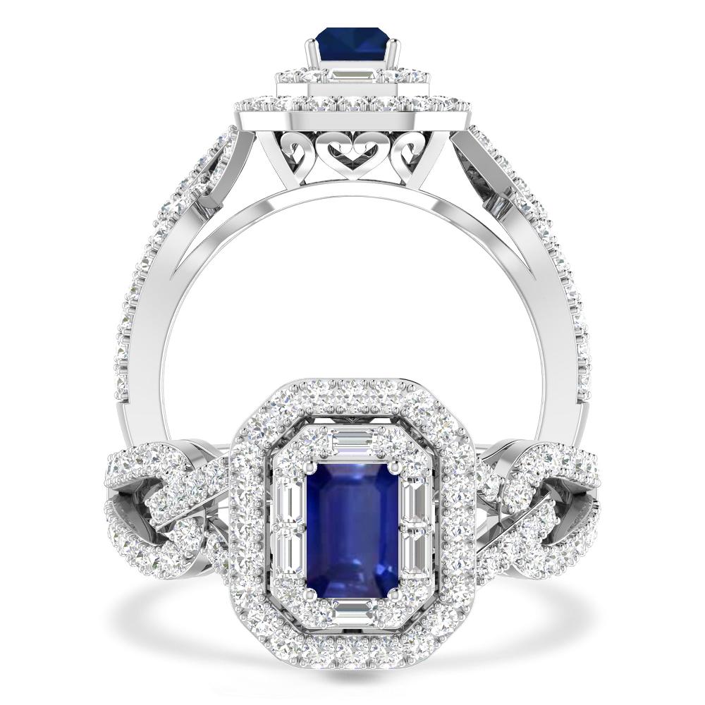 White Gold - Sapphire