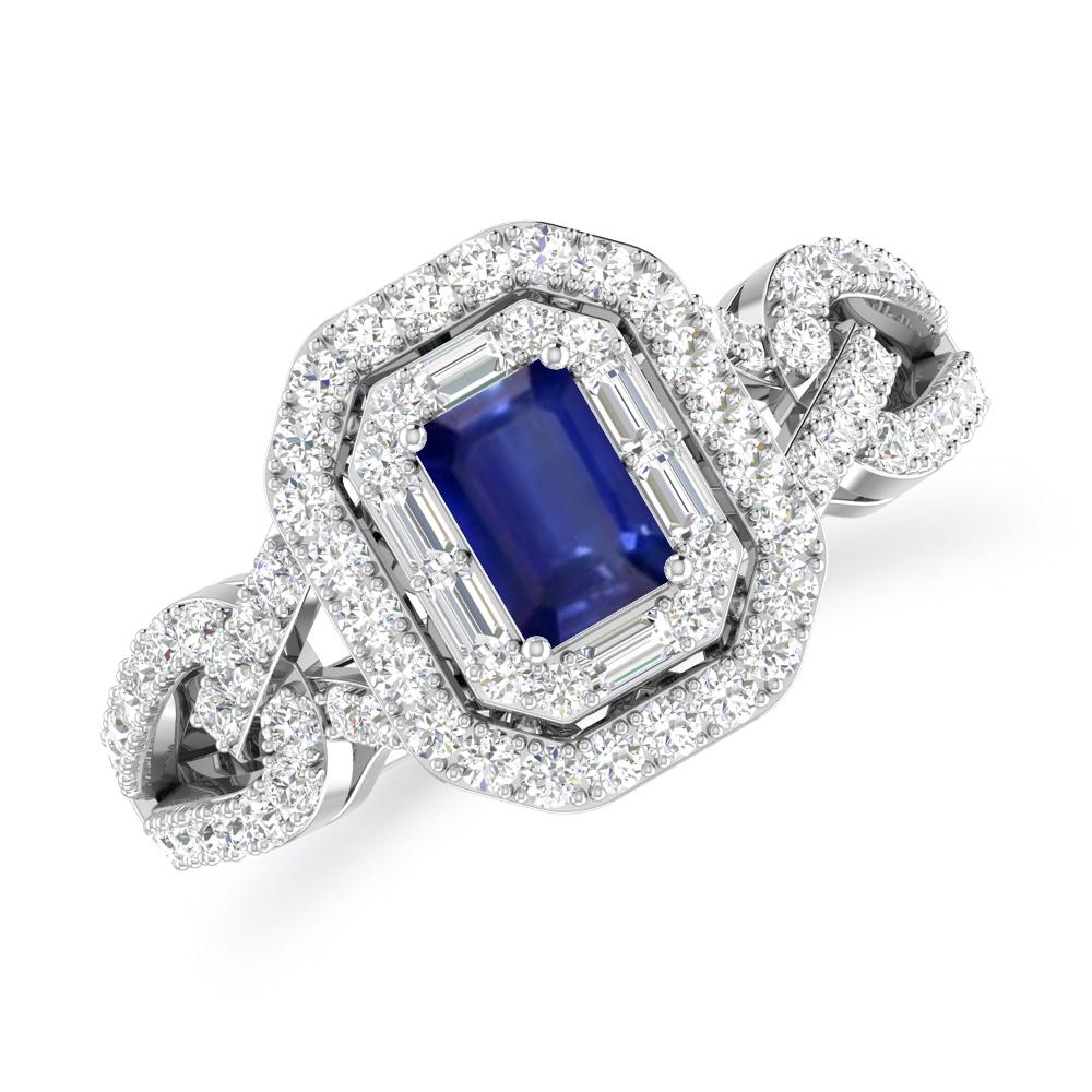 White Gold - Sapphire