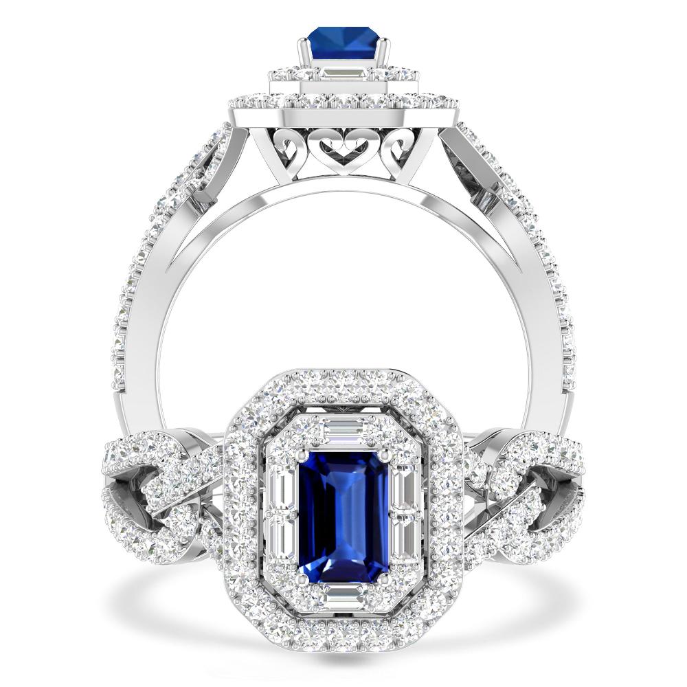 White Gold - Sapphire