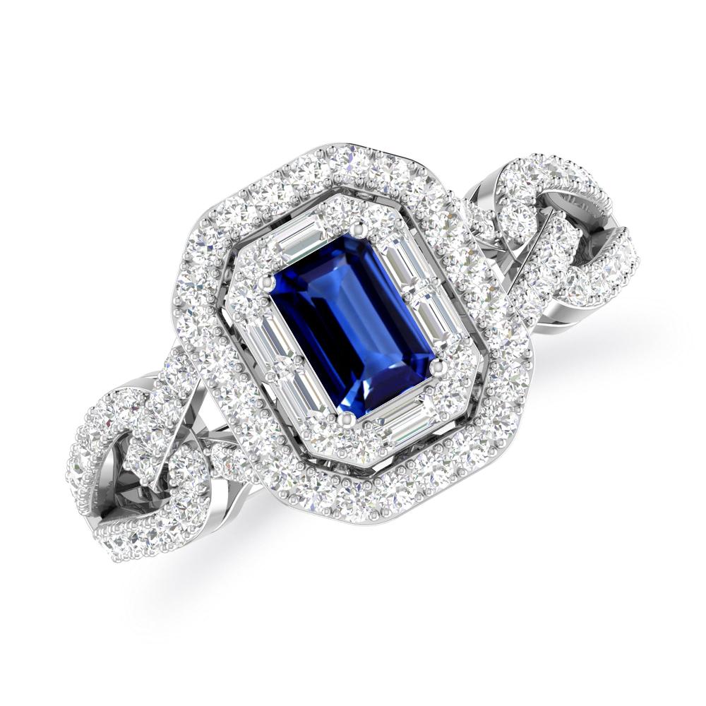 White Gold - Sapphire