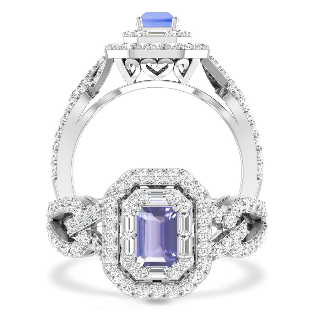 White Gold - Tanzanite