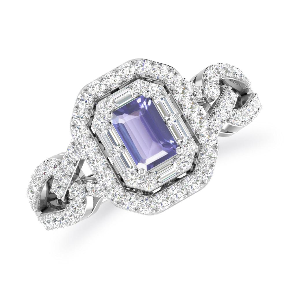 White Gold - Tanzanite