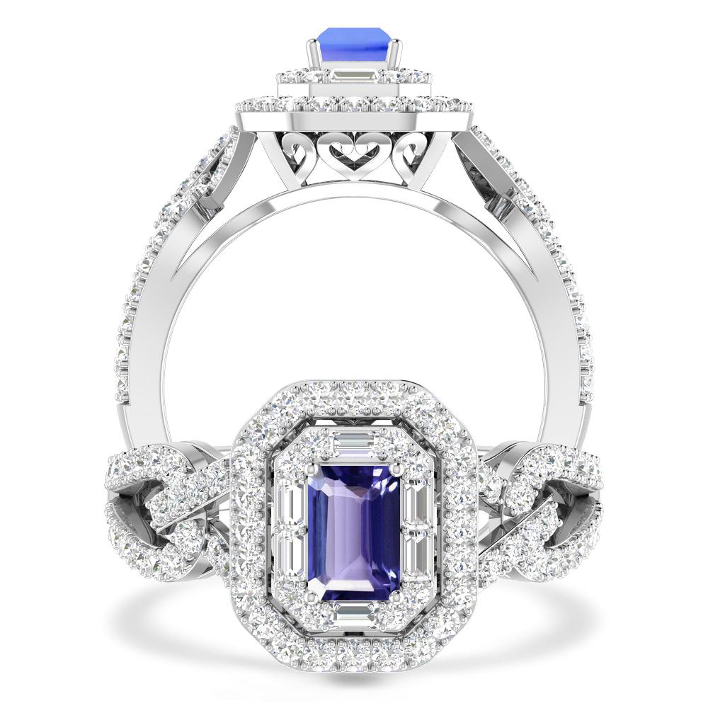 White Gold - Tanzanite