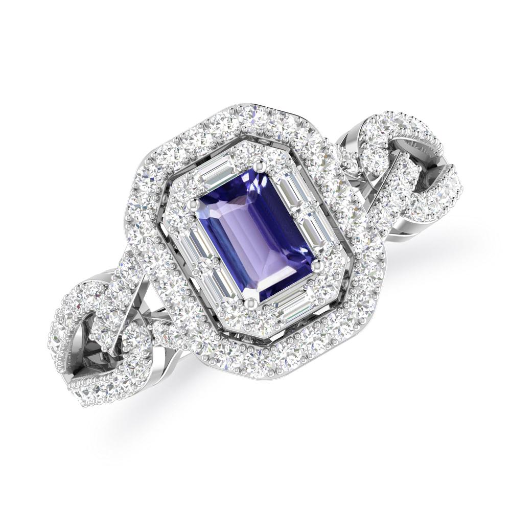 White Gold - Tanzanite