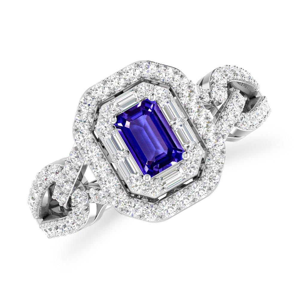 White Gold - Tanzanite