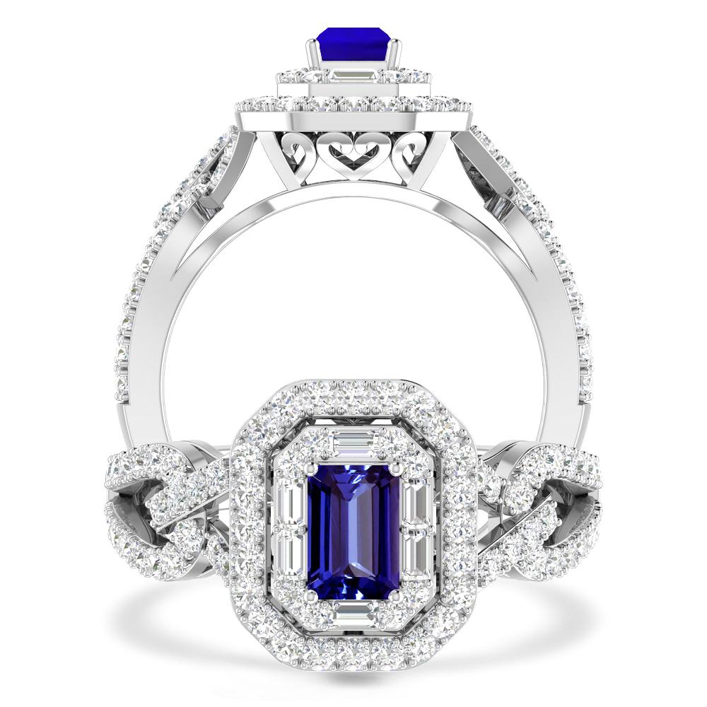 White Gold - Tanzanite