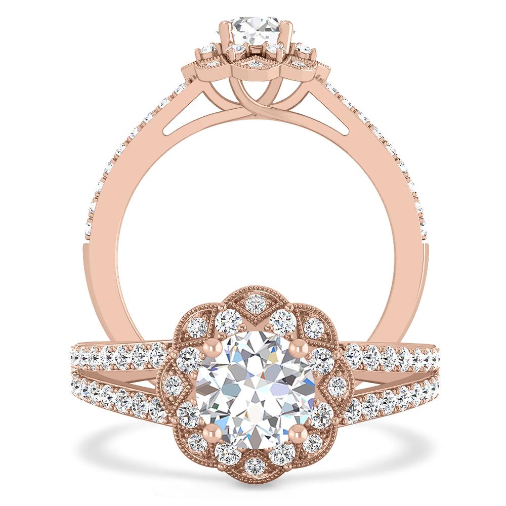 Rose Gold - Diamond