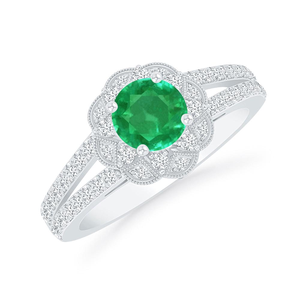 White Gold - Emerald