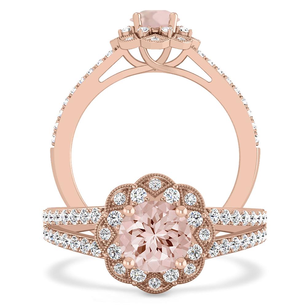 Rose Gold - Morganite