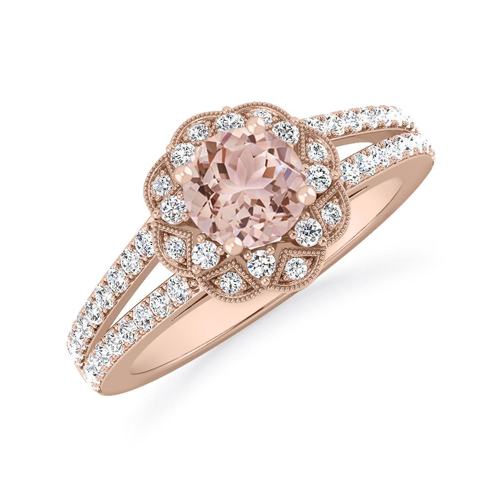 Rose Gold - Morganite