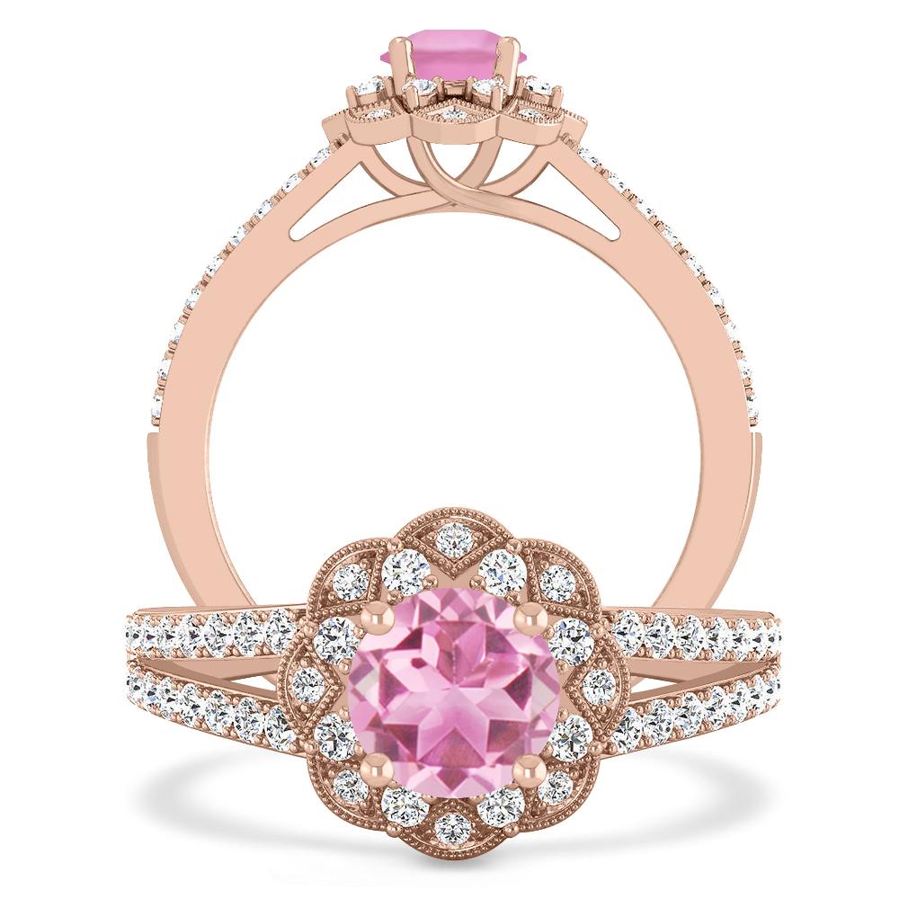 Rose Gold - Pink Tourmaline