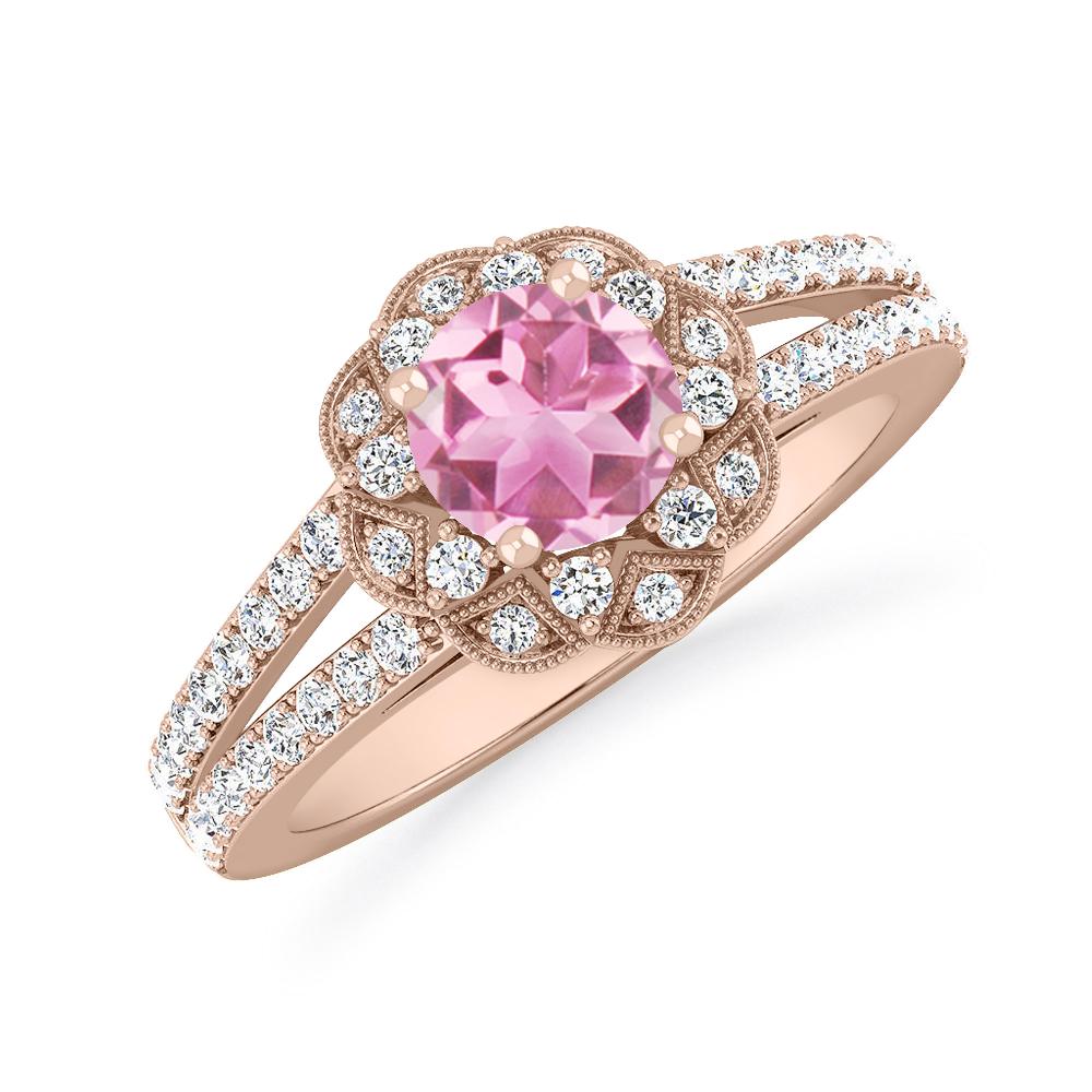 Rose Gold - Pink Tourmaline