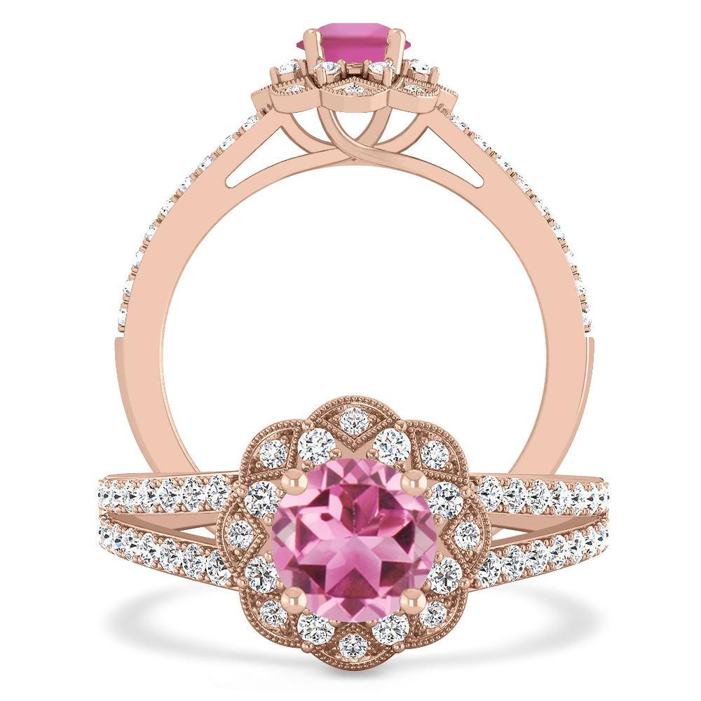 Rose Gold - Pink Tourmaline