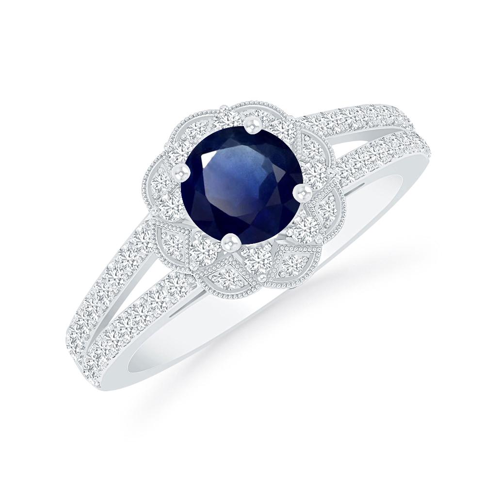 White Gold - Sapphire