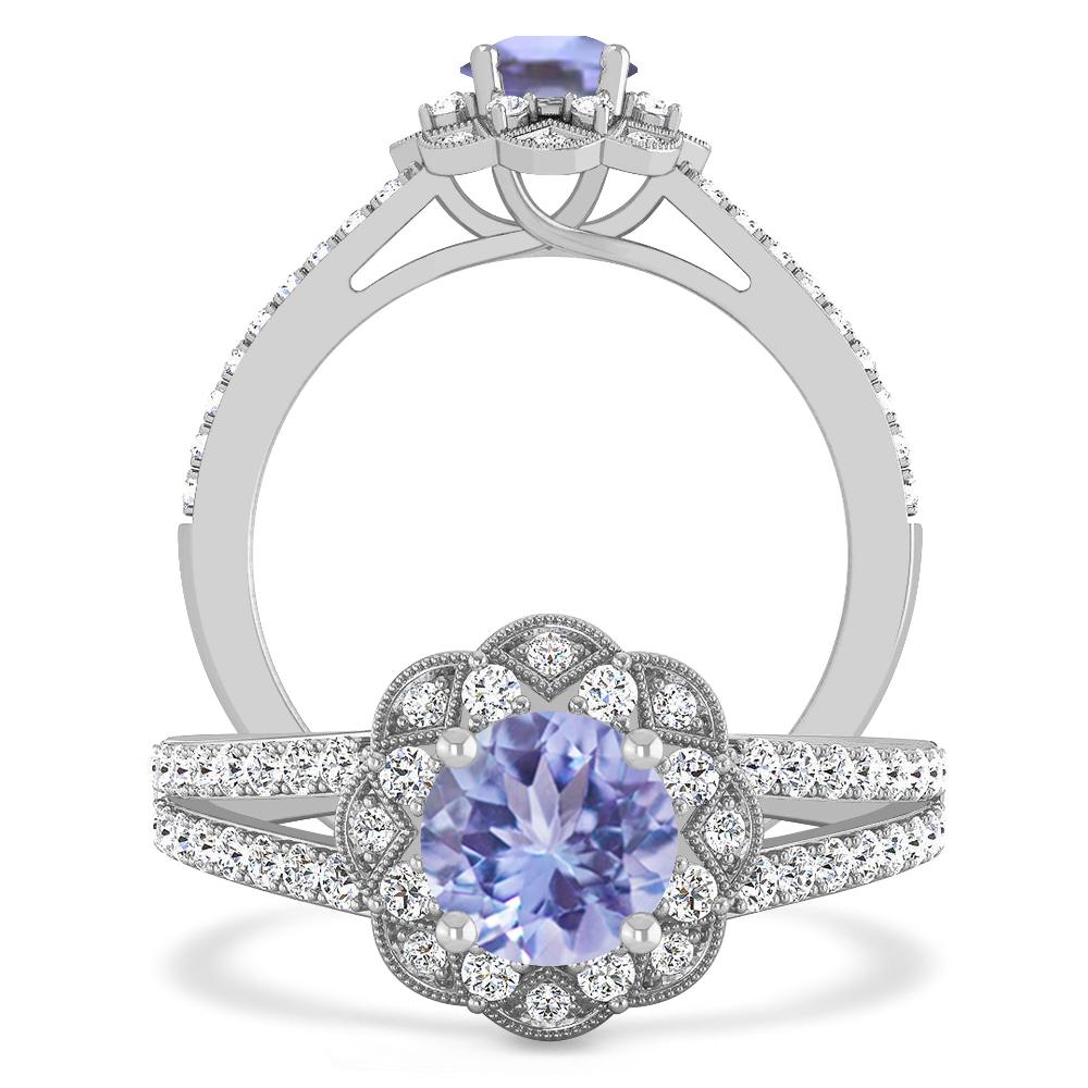 White Gold - Tanzanite