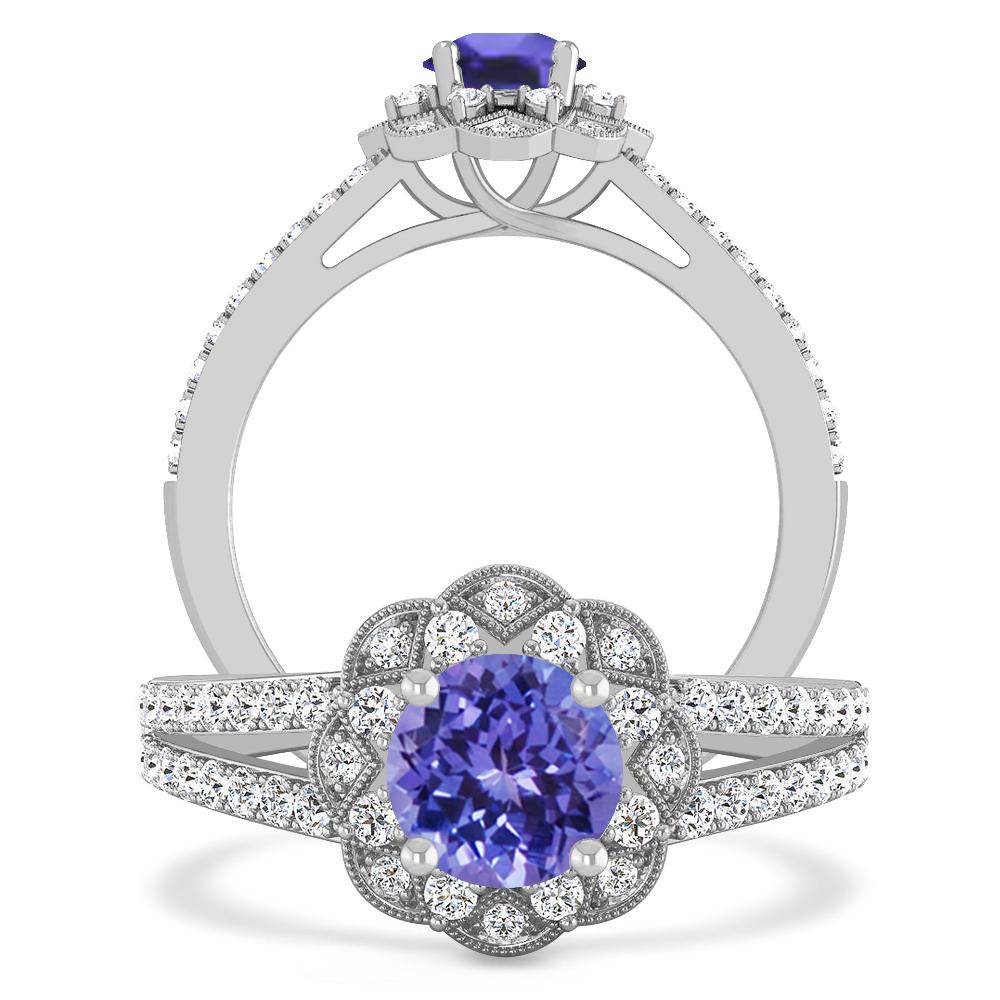 White Gold - Tanzanite