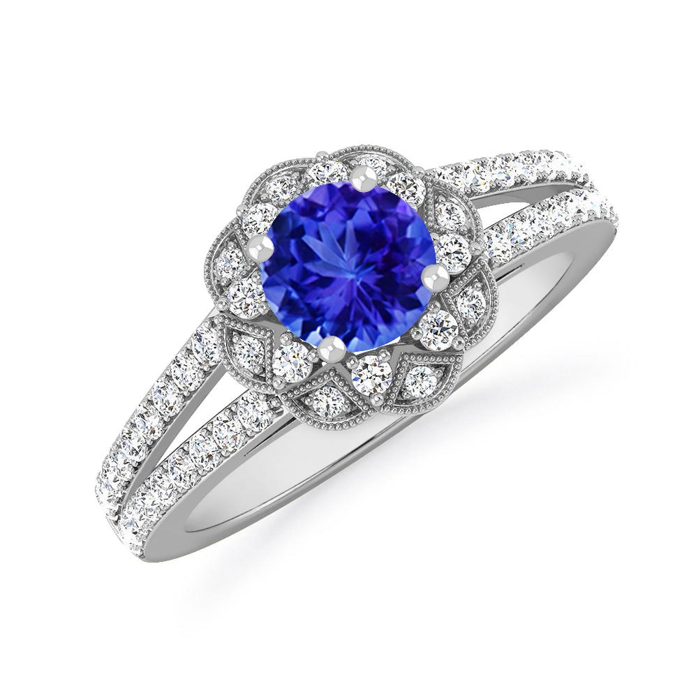 White Gold - Tanzanite