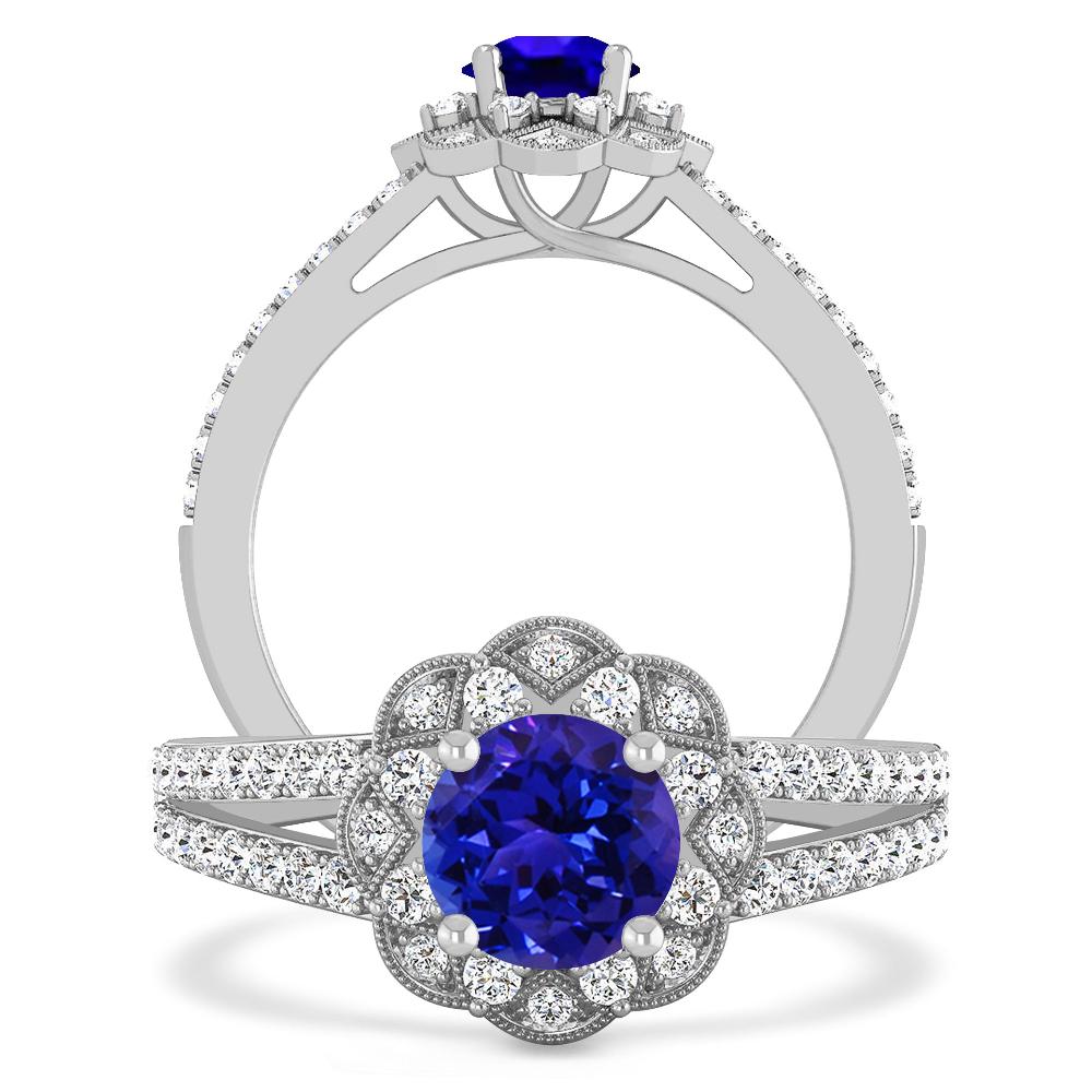 White Gold - Tanzanite