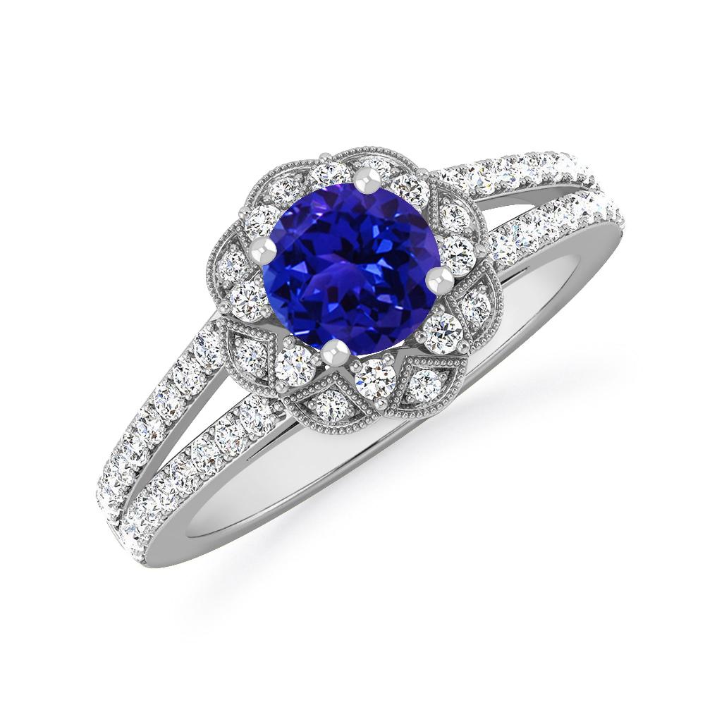 White Gold - Tanzanite