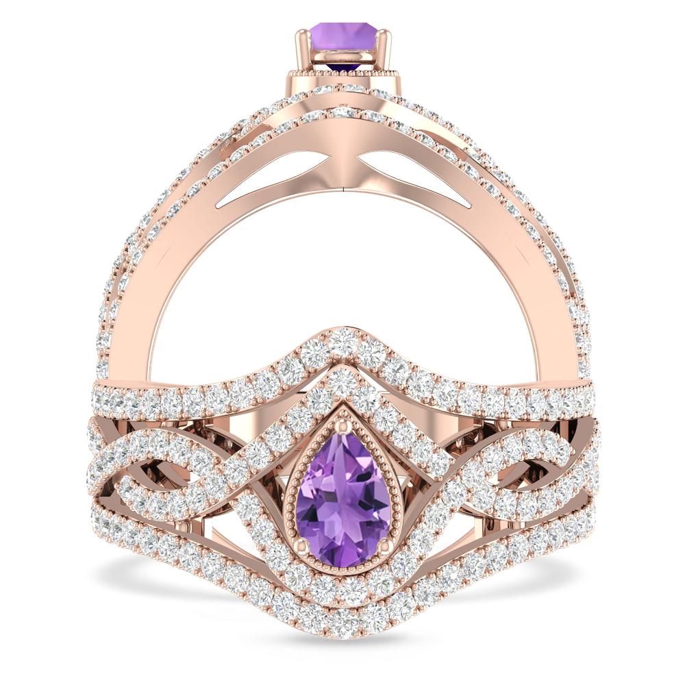 Rose Gold - Amethyst