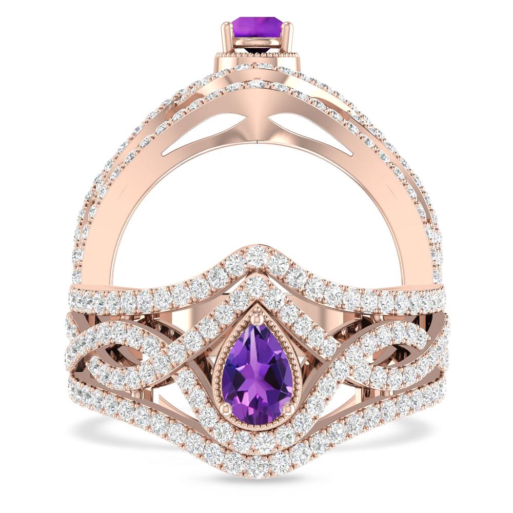 Rose Gold - Amethyst