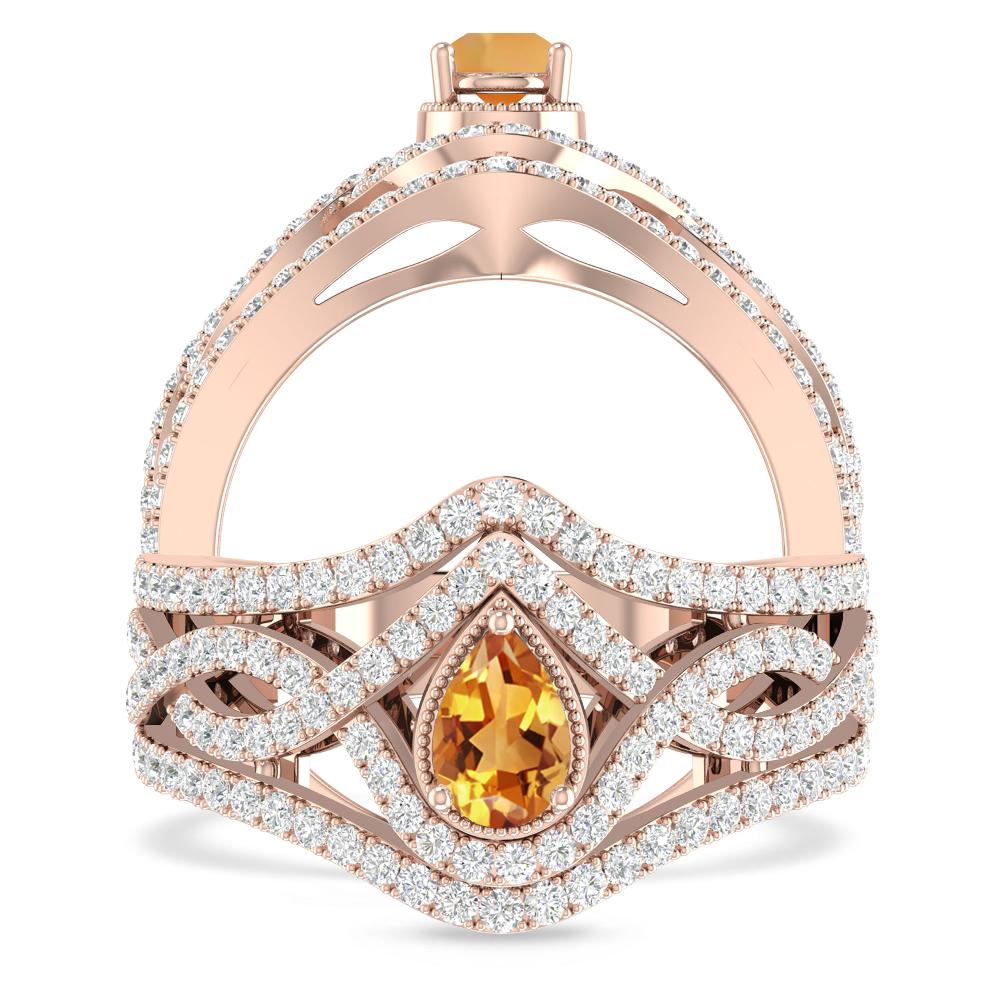 Rose Gold - Citrine