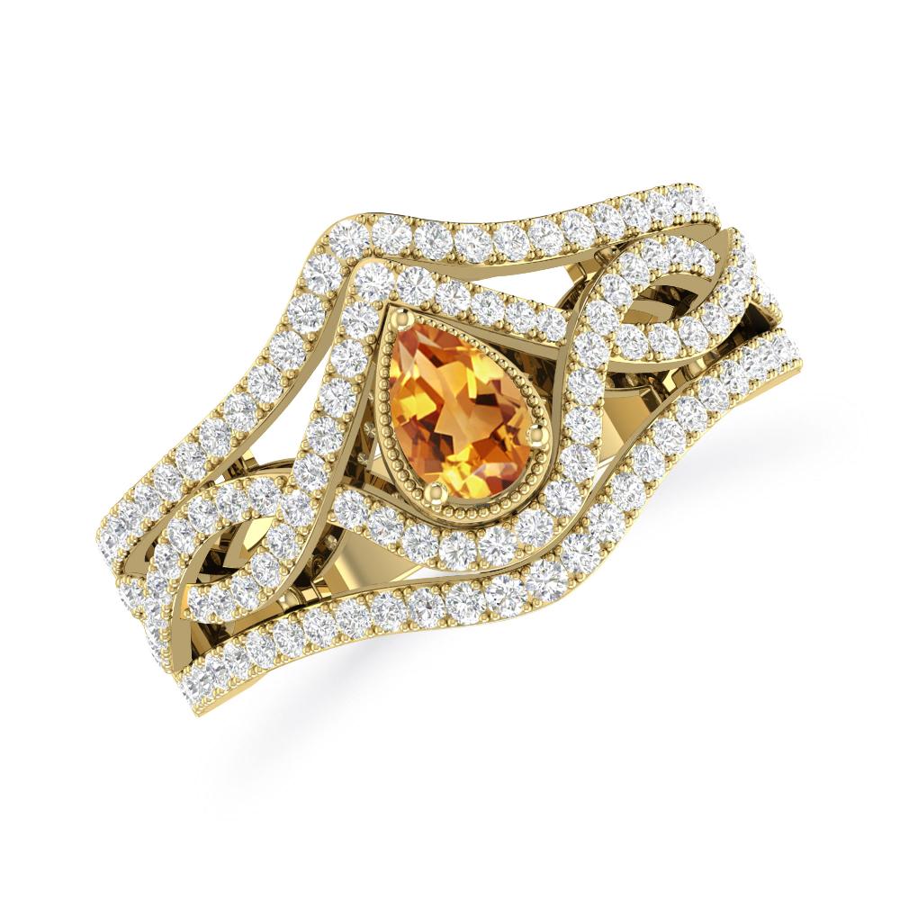 Yellow Gold - Citrine