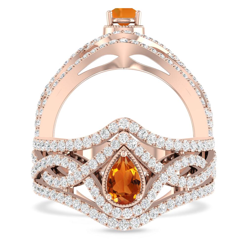 Rose Gold - Citrine