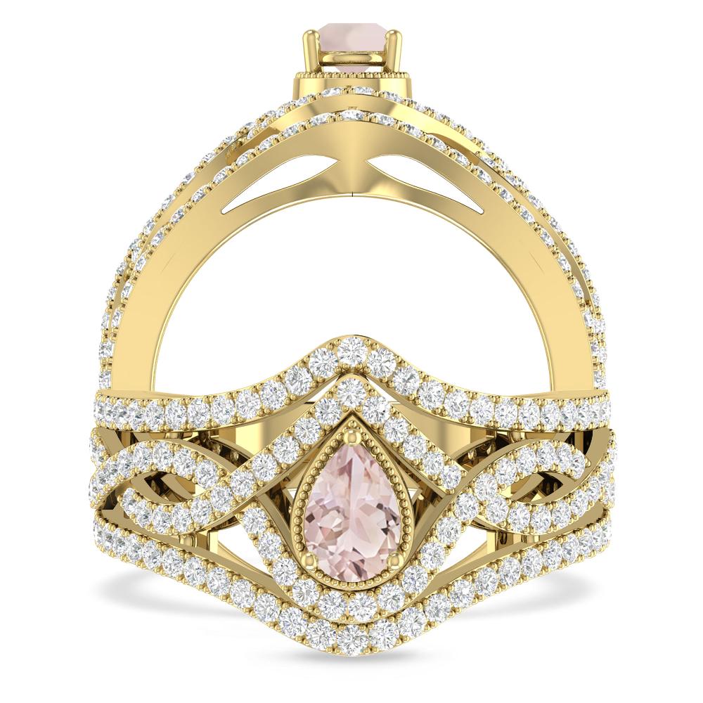 Yellow Gold - Morganite