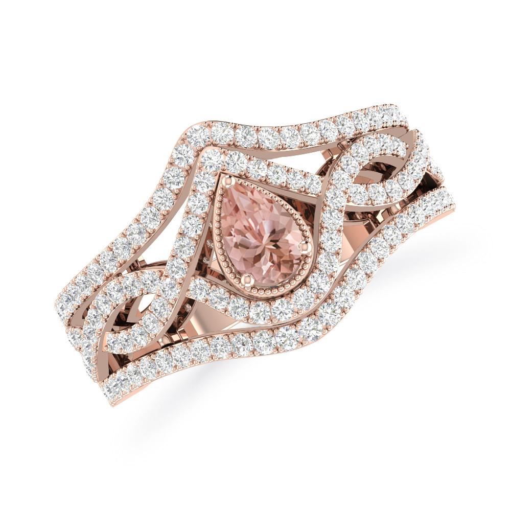 Rose Gold - Morganite