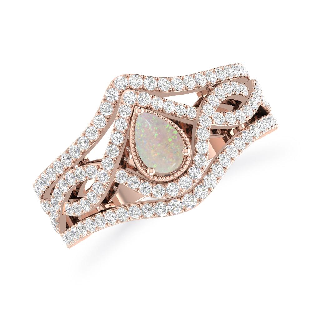 Rose Gold - Opal