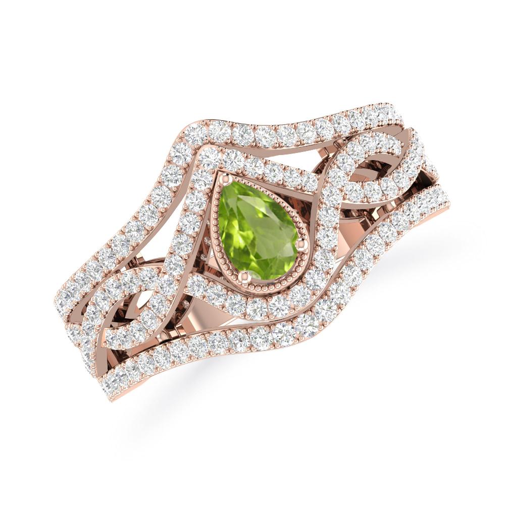 Rose Gold - Peridot