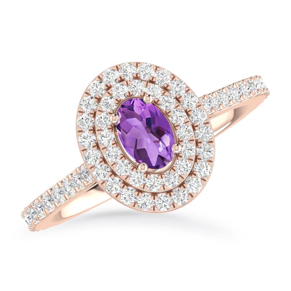 Rose Gold - Amethyst