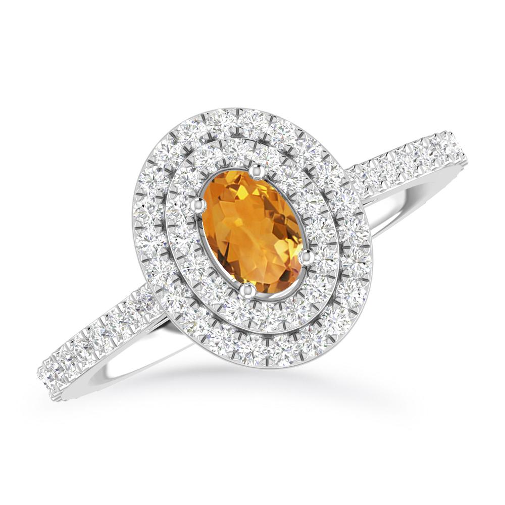 White Gold - Citrine