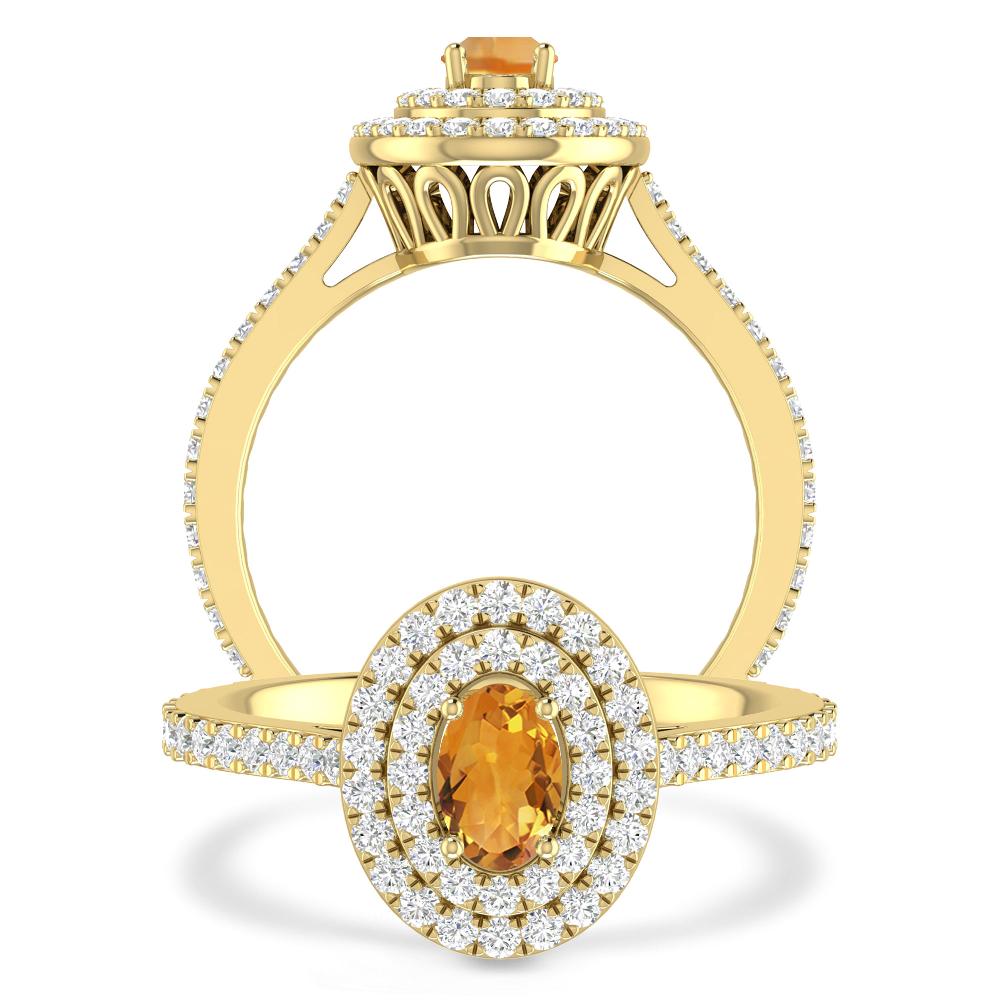 Yellow Gold - Citrine